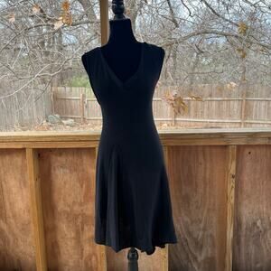 Peruvian Connection Women's Black Bankside Tunic Dress Size S